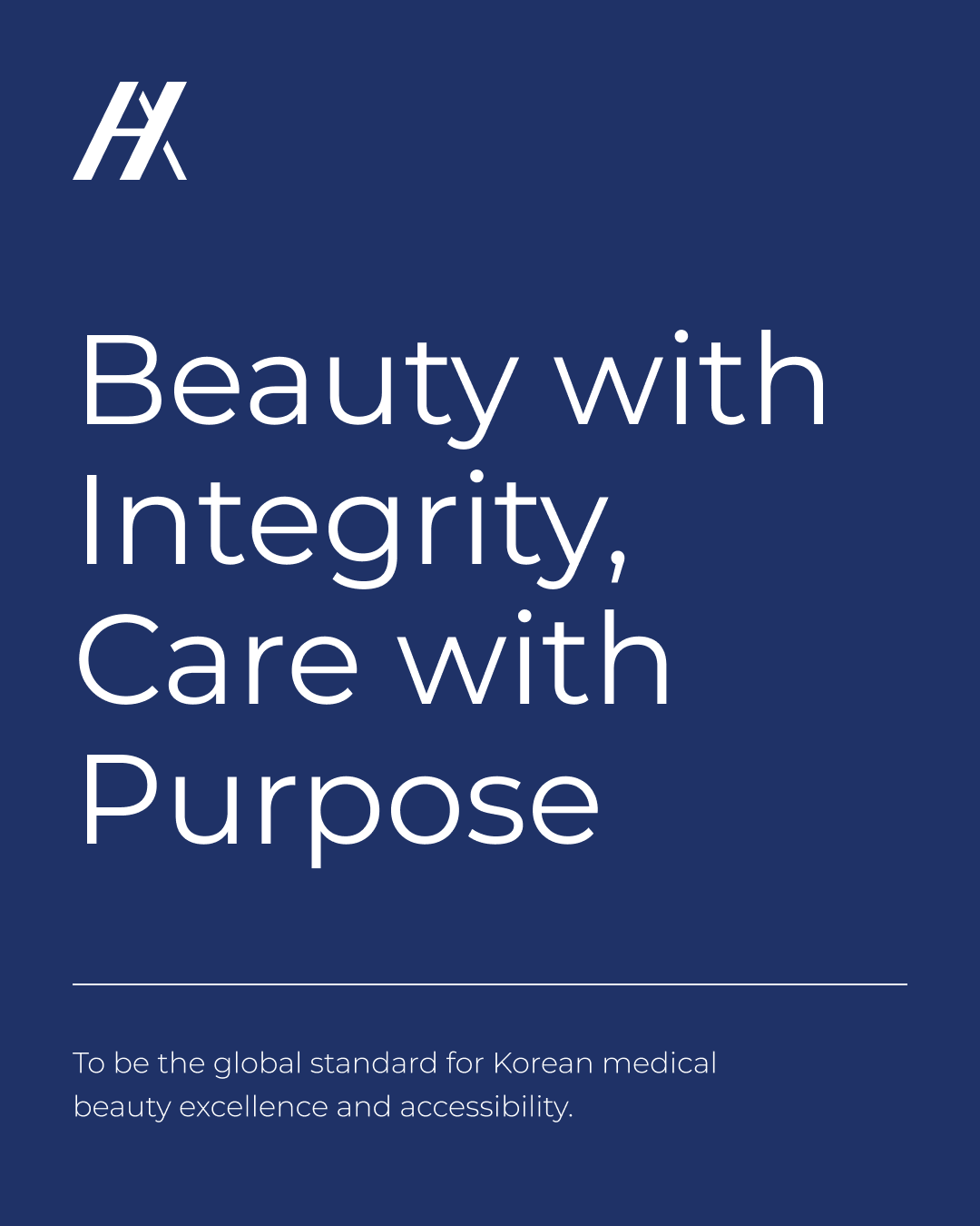 💙 Beauty with Integrity. Care with Purpose