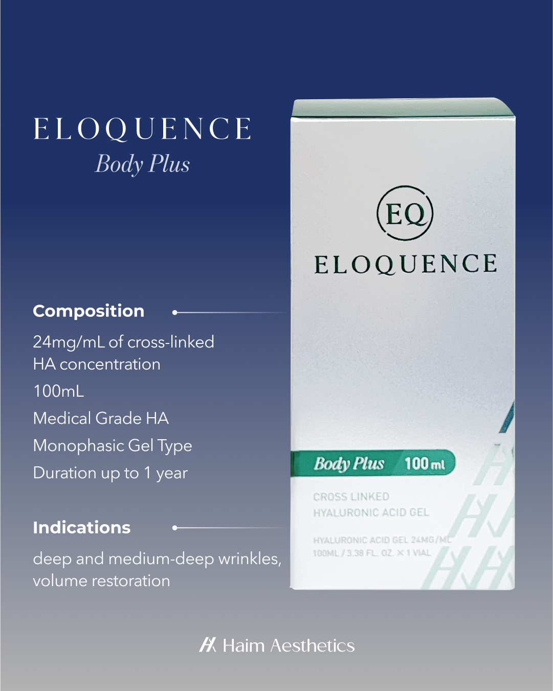 💪ELOQUENCE Body Plus - Sculpt with Confidence. – HAIM International