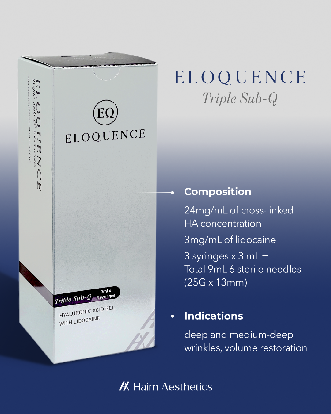 ✨ELOQUENCE Triple Sub-Q