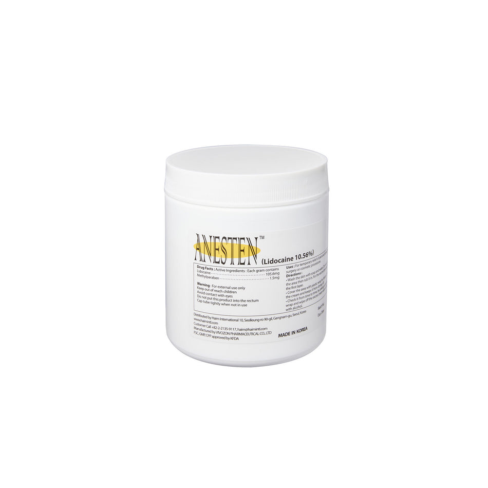 ANESTEN 10.56% Lidocaine Cream---500g