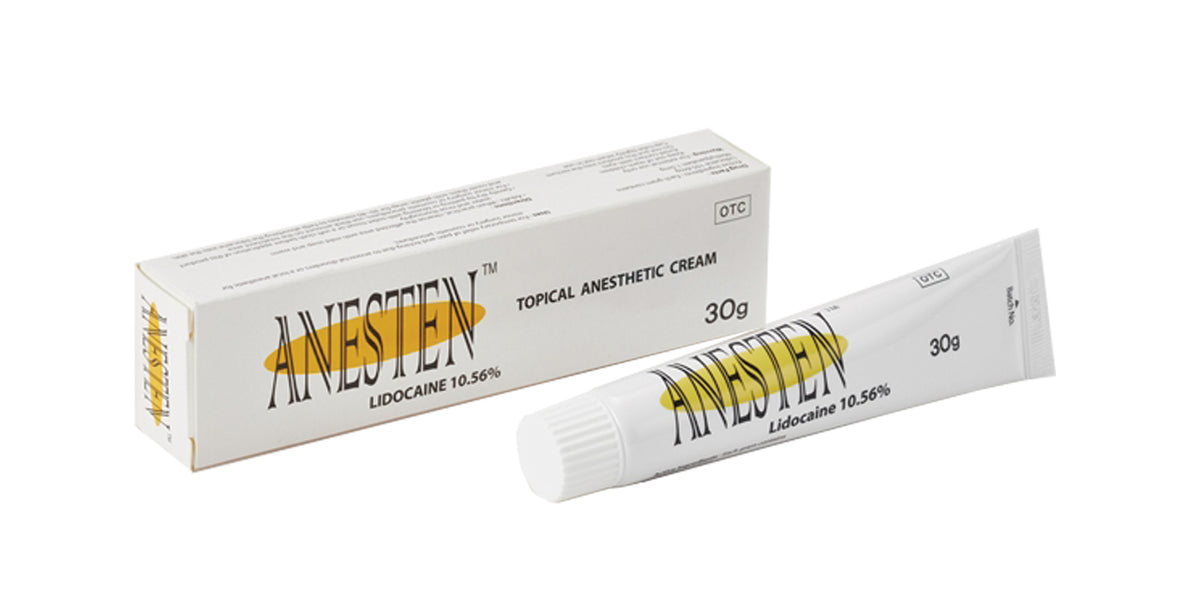 Anesten 10.56% Lidocaine Cream-30g