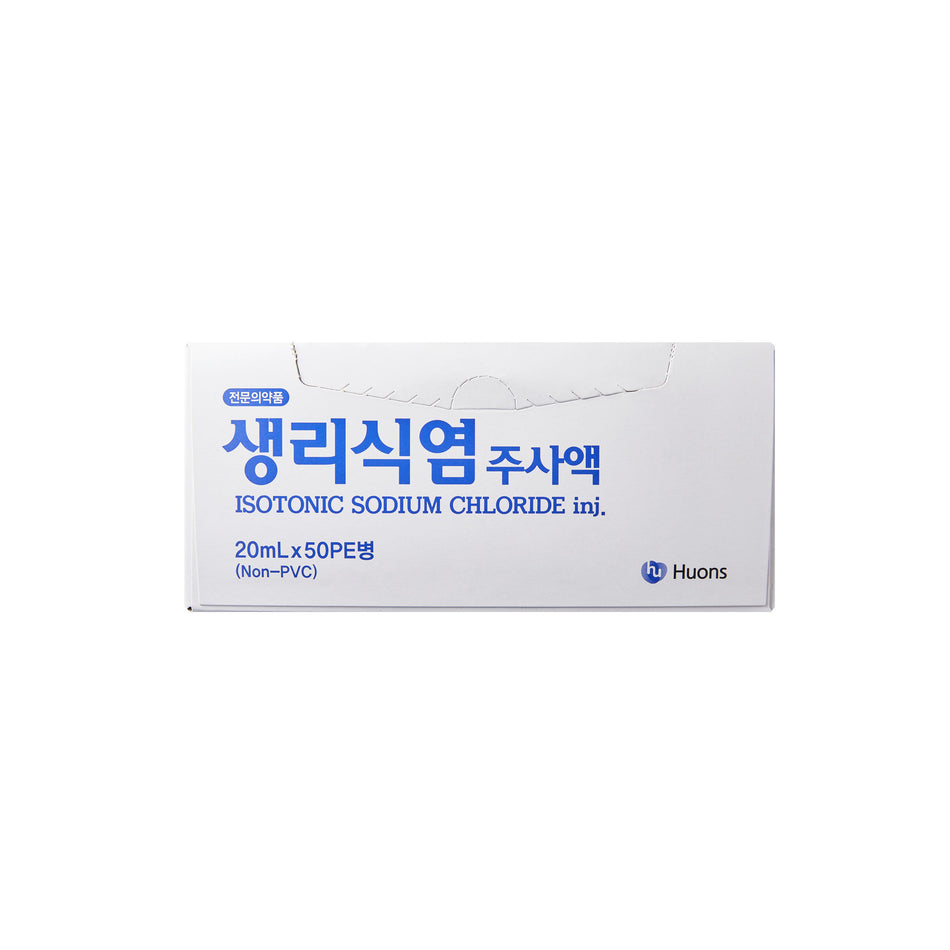 ISOTINIC SODIUM CHLORIDE 0.9% 20mL(50ea/box)