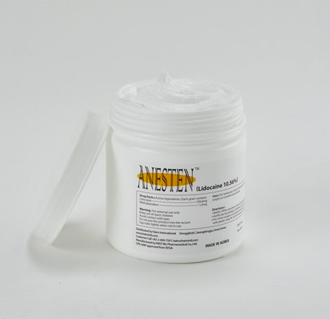 ANESTEN-2 containers(1,000g) 10.56% Lidocaine Cream