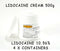ANESTEN-4 containers(2,000g) 10.56% Lidocaine Cream